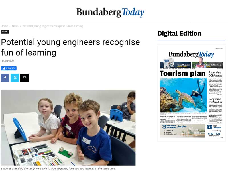 Potential young engineers recognise fun of learning