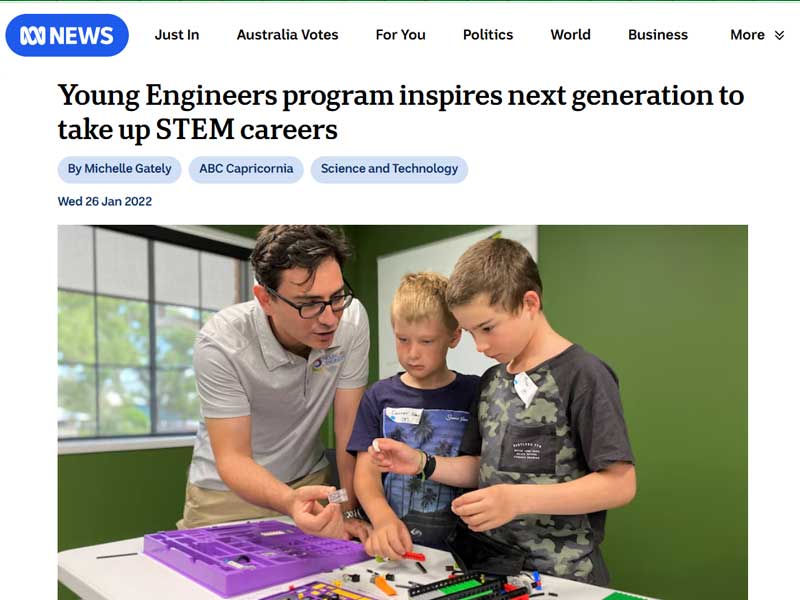 Young Engineers program inspires next generation to take up STEM careers
