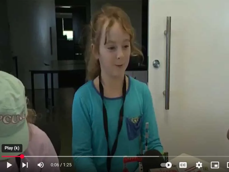Young Engineers on Channel 7 News Wagga Wagga